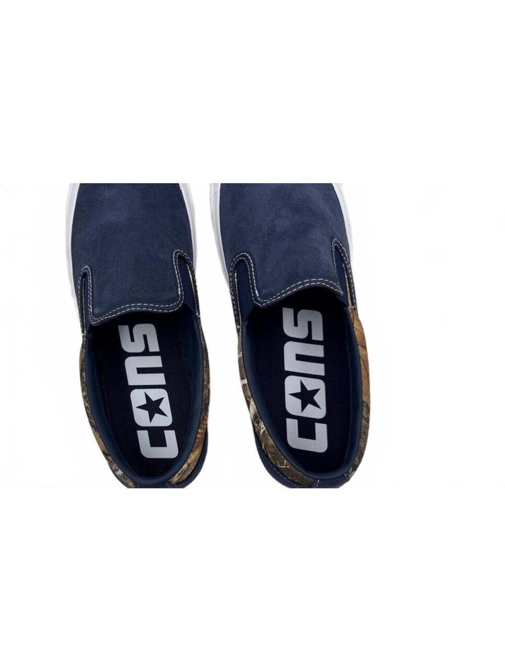 Converse One Star CC Slip-On Shoes 168666C Obsidian/Brown 12 - Picture 5 of 8
